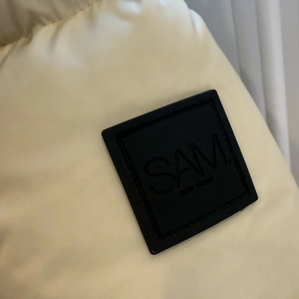 SAM NY Cream Down Puffer Jacket - Picture 13 of 13